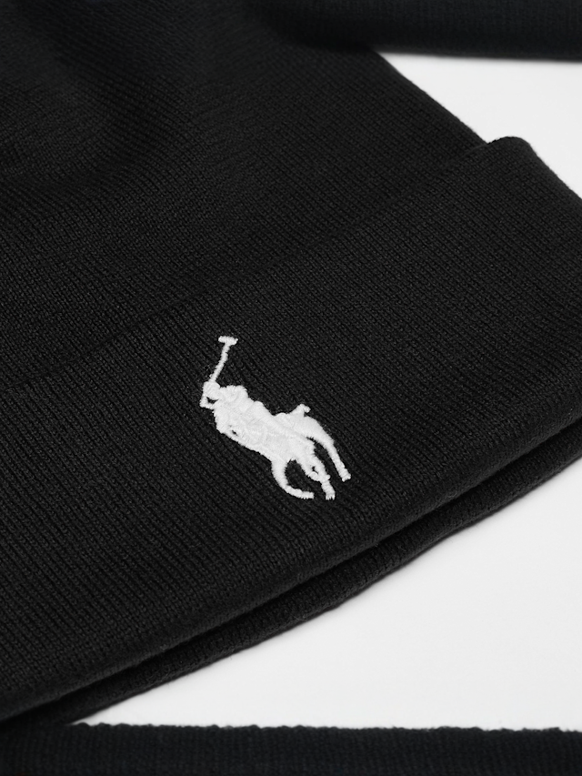 Polo Ralph Lauren, Cold Weather Hat, black, Image 3 of 3