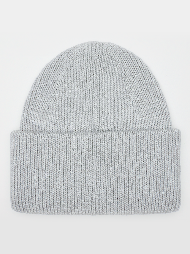adidas Originals, Wid Cuff Beanie, grey, Image 2 of 3