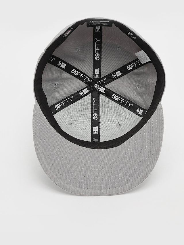 New Era, 59Fifty LEAG ESS MLB Los Angeles Dodgers, grey, Image 3 of 4