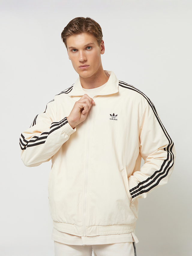 adidas Originals, 3-Stripes Woven Firebird Track Jacket, beige, Image 1 of 6
