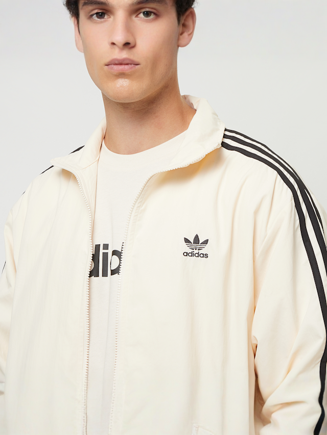 adidas Originals, 3-Stripes Woven Firebird Track Jacket, beige, Image 3 of 6
