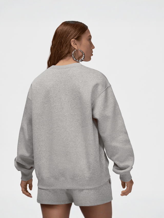 Jordan, Brooklyn Fleece Crew, grey, Image 2 of 4