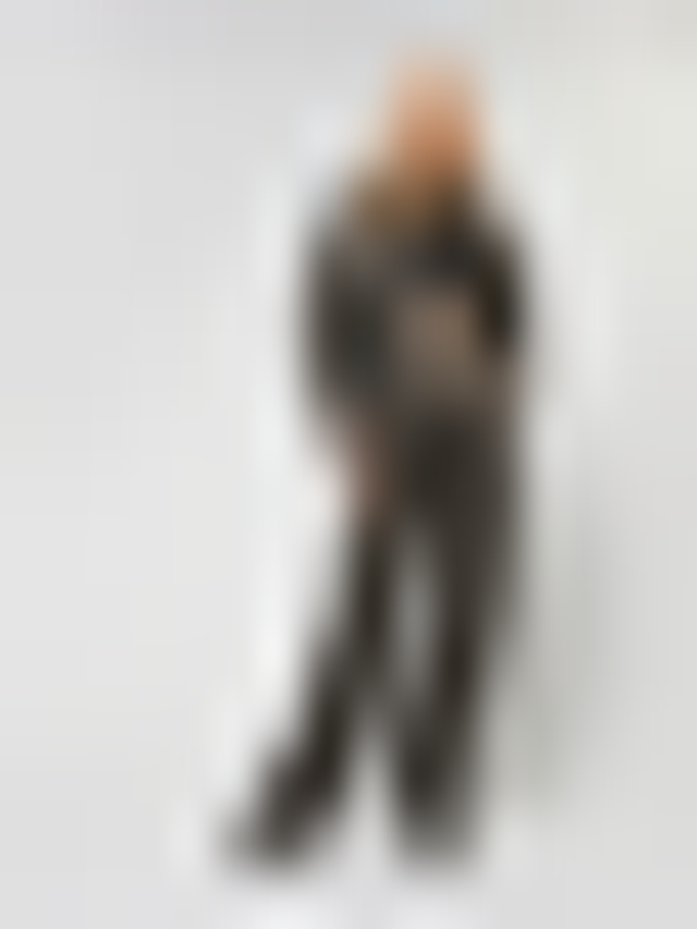 Karl Kani, Signature Pu Wide Leg Pants, grey, Image 5 of 5