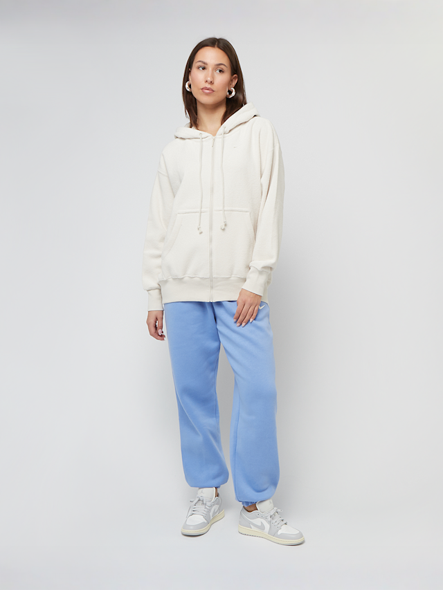 Nike, Sportswear Phoenix Plush Full-Zip Hoodie, beige, Image 4 of 4