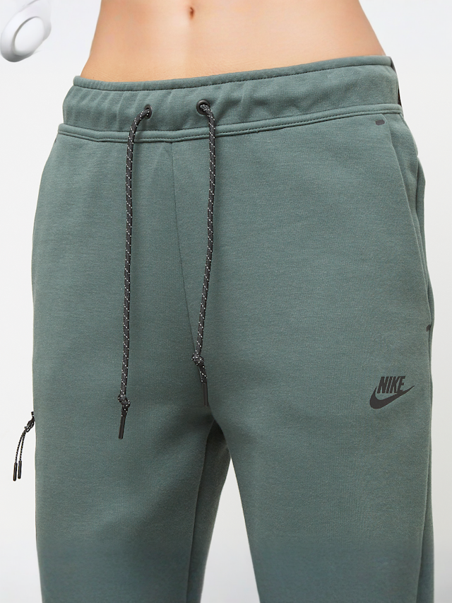 Nike, Sportswear Tech Fleece Mid-Rise Jogger, green, Image 3 of 5