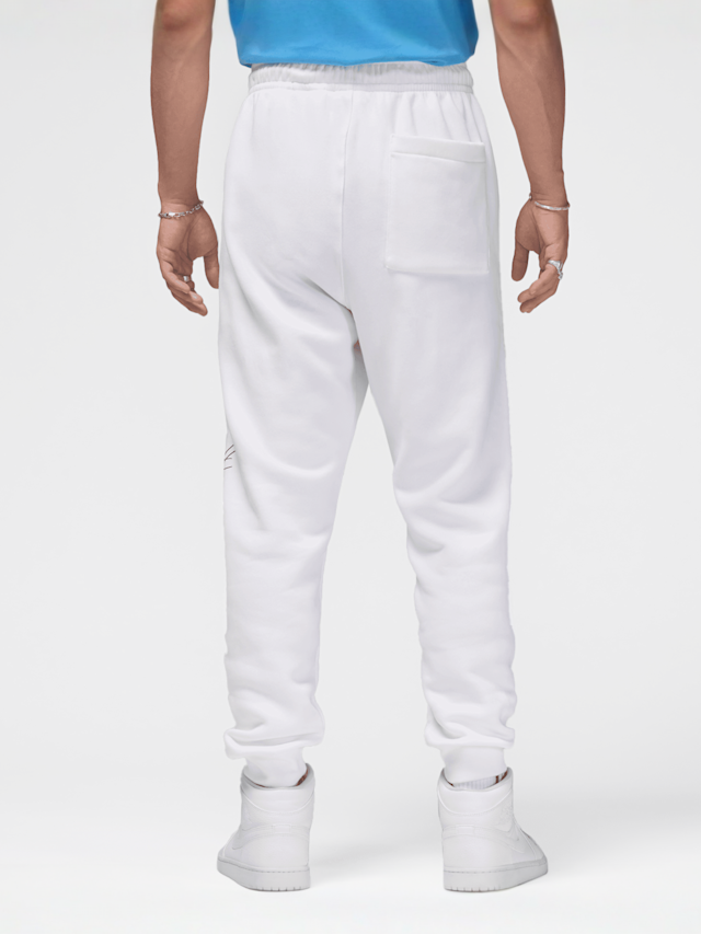 Jordan, Essential Fleece Baseline Pants, white, Image 2 of 6