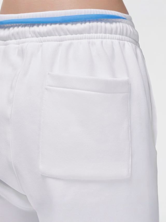 Jordan, Essential Fleece Baseline Pants, white, Image 4 of 6