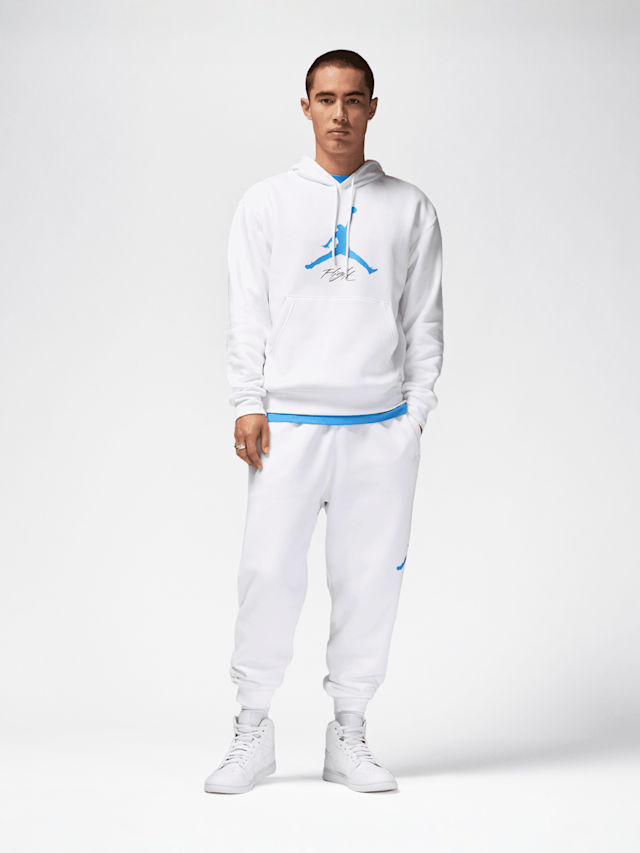 Jordan, Essential Fleece Baseline Hoodie, white, Image 7 of 7