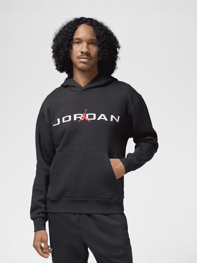 Jordan, Essential Fleece Hoody, black, Image 1 of 6