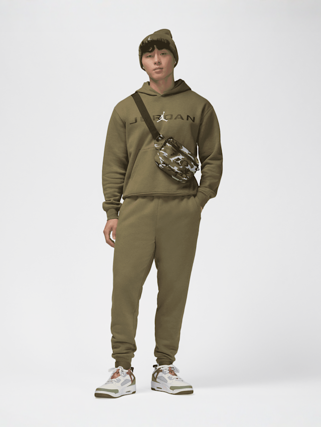 Jordan, Essentials Air Fleece-Hoodie, green, Image 6 of 6