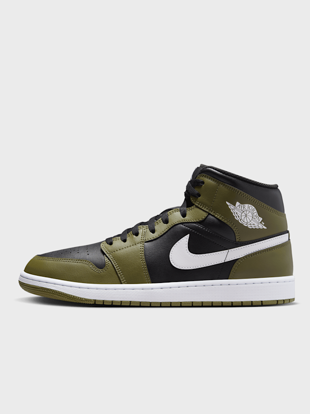 Jordan, Air Jordan 1 Mid, green, Image 1 of 8