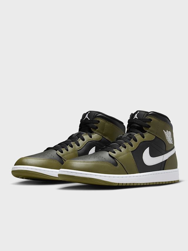 Jordan, Air Jordan 1 Mid, green, Image 4 of 8
