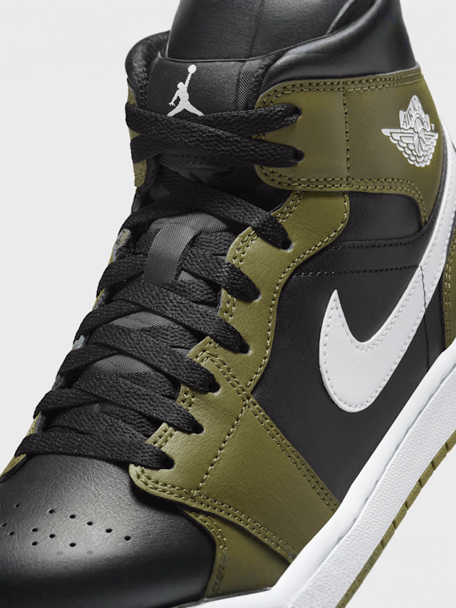 Jordan, Air Jordan 1 Mid, green, Image 7 of 8