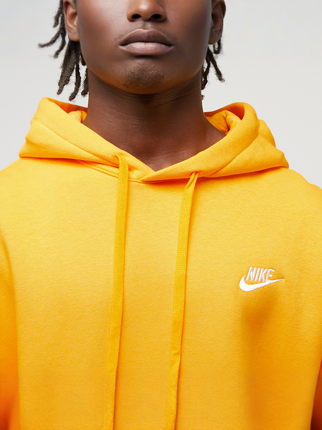 Jordan, Sportswear Club Fleece Hoodie, yellow, Image 3 of 4