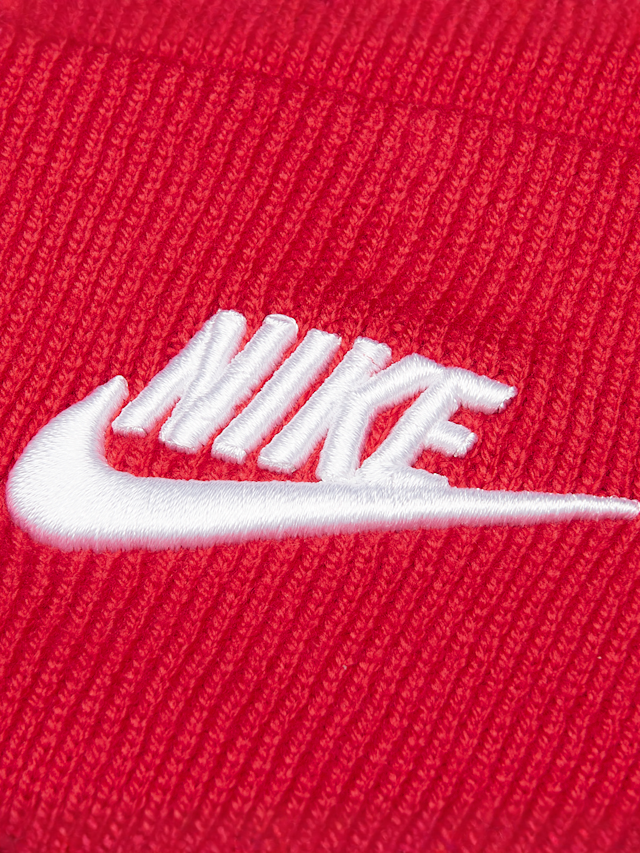 Nike, Peak Futura Beanie, red, Image 3 of 3