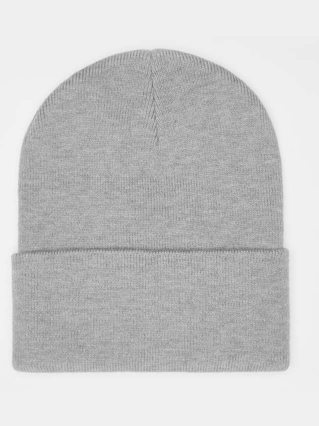 Nike, Peak Swoosh Beanie, grey, Image 2 of 3