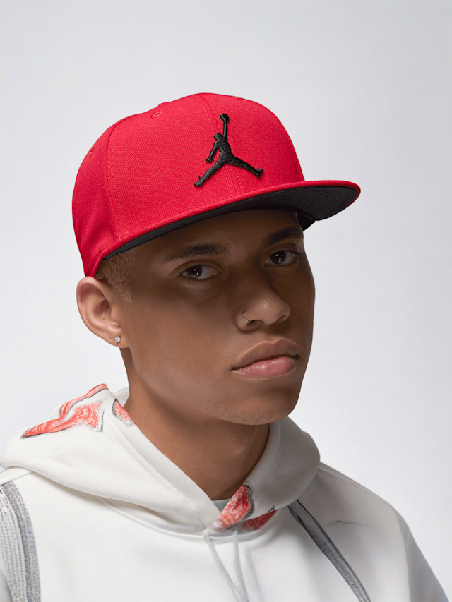 Jordan, Pro Cap S FB Jumpman, red, Image 5 of 5