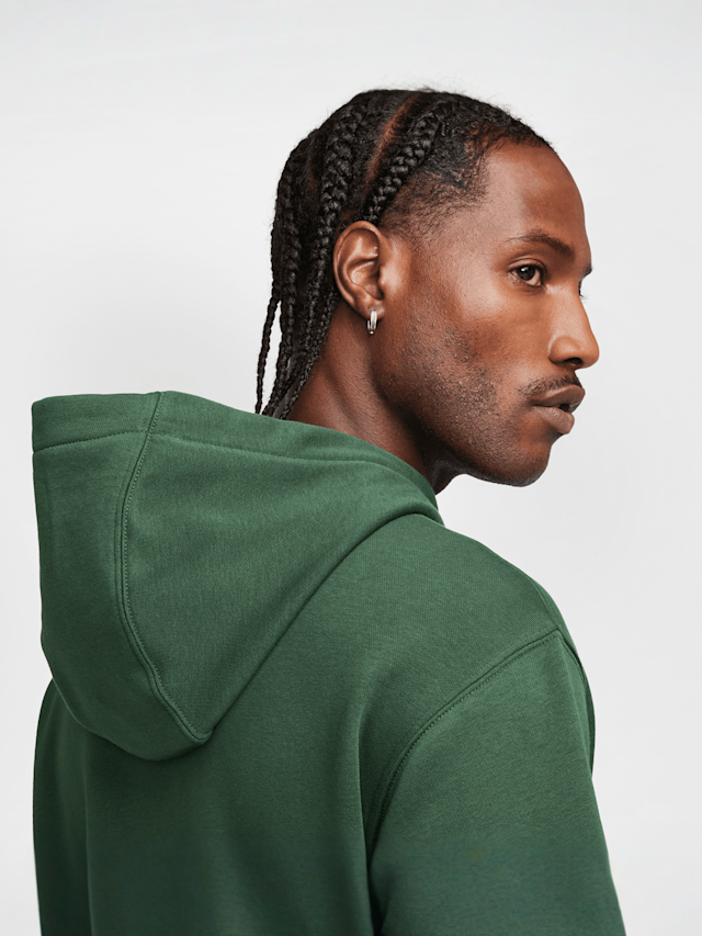 Nike, Sportswear Club Fleece Hoodie, green, Image 6 of 7