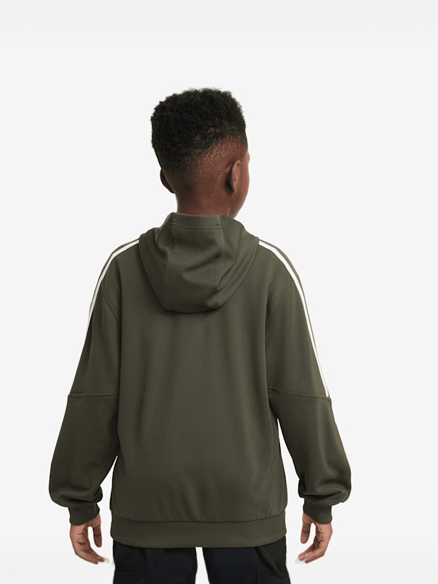 Nike, Sportswear Club+ Poly Hoodie, green, Image 2 of 3