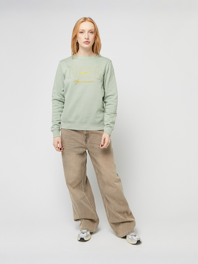 Nike, Sportswear Club Fleece Crew Shine, green, Image 4 of 4