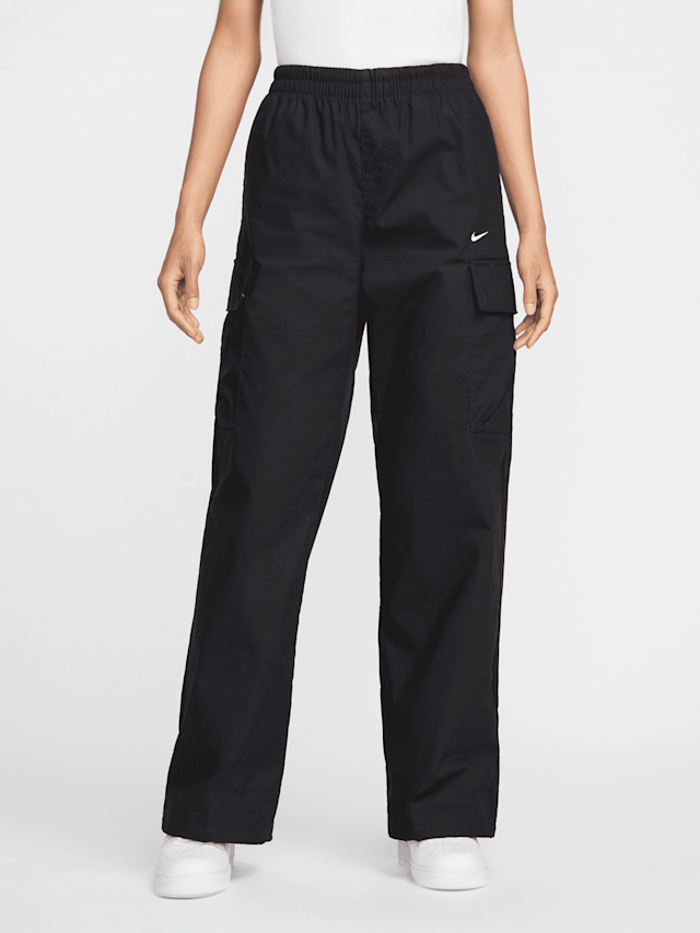 Nike, Sportswear Essential Woven Cargo Pants, black, Image 1 of 7