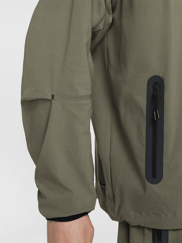 Nike, Tech Woven Windrunner Full Zip Jacket, green, Image 6 of 8