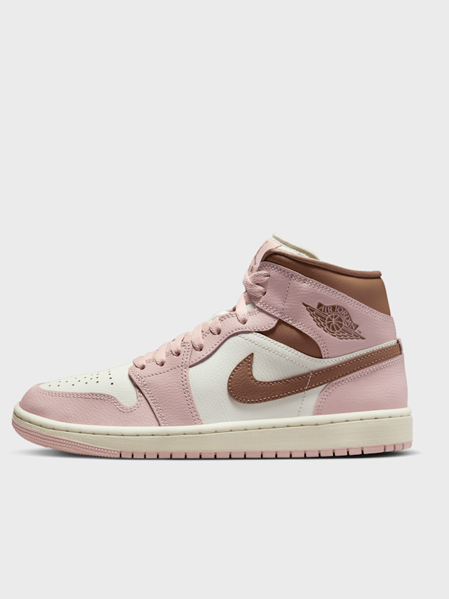 Jordan, WMNS Air Jordan 1 Mid, light pink, Image 1 of 8