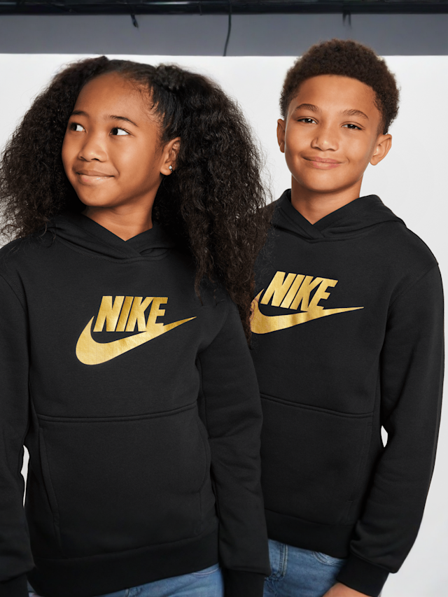 Nike, Sportswear Club Fleece Hoodie, black, Image 3 of 6