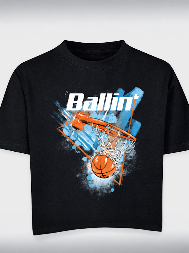 Mister Tee - Kids, Blue Ballin' Tee, black, Image 3 of 3