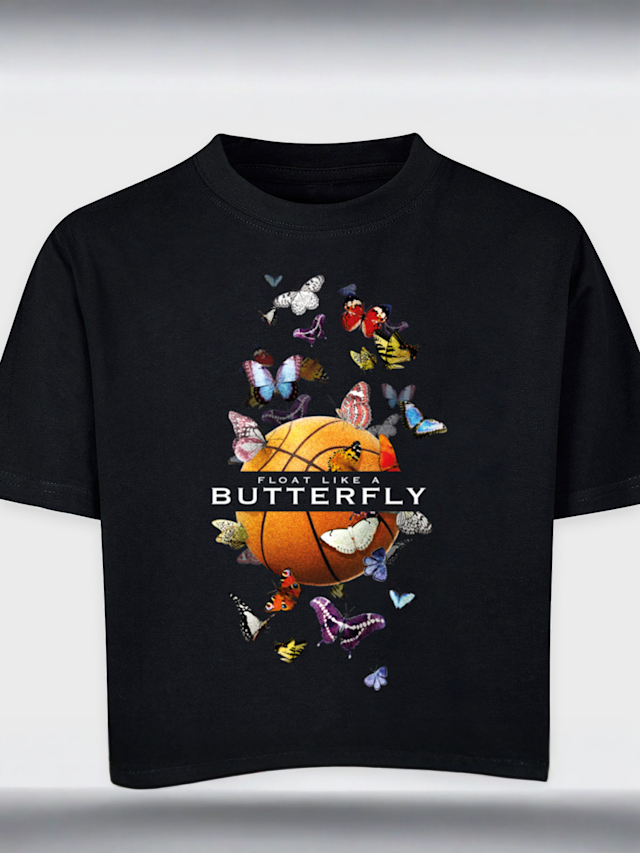 Mister Tee - Kids, Butterfly Baller Tee, black, Image 3 of 3