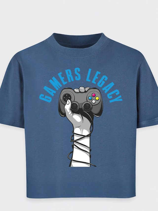 Mister Tee - Kids, Gamers Legacy Tee, blue, Image 3 of 3