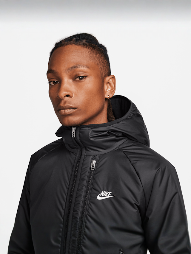 Nike, Sportswear Therma-FIT Repel Hooded Jacket, black, Image 3 of 6