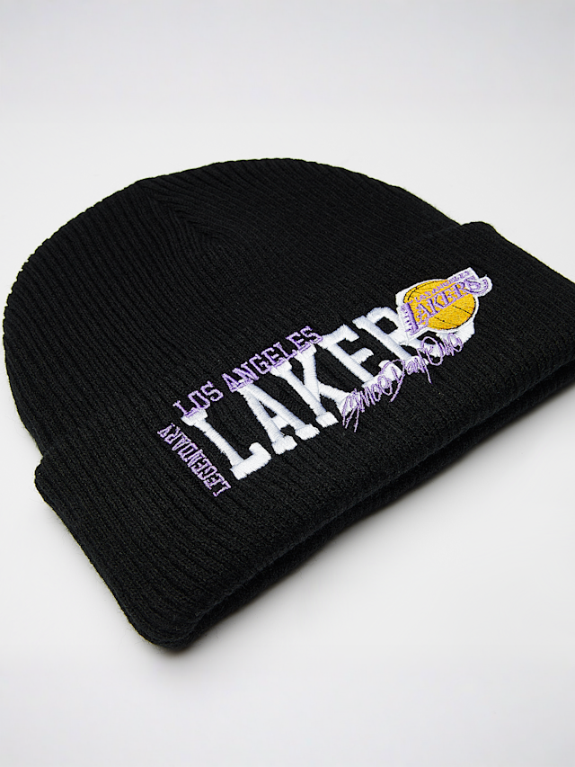Mitchell & Ness, Billboard Knit HWC NBA Los Angeles Lakers, black, Image 3 of 3