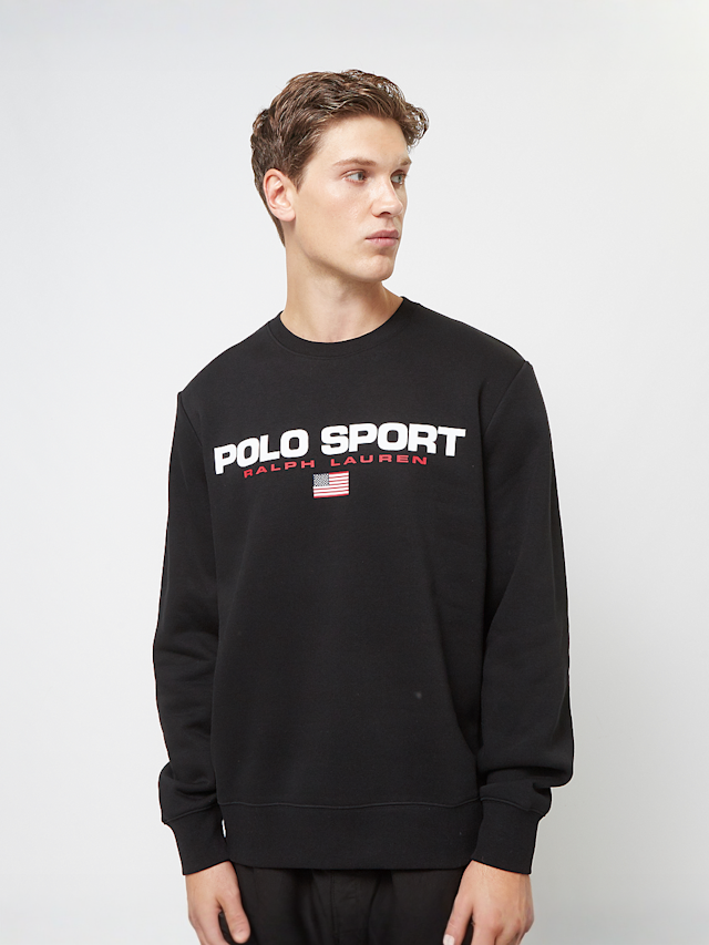 Polo Sport Ralph Lauren, LSCNM5-Long Sleeve-Knit, black, Image 1 of 4