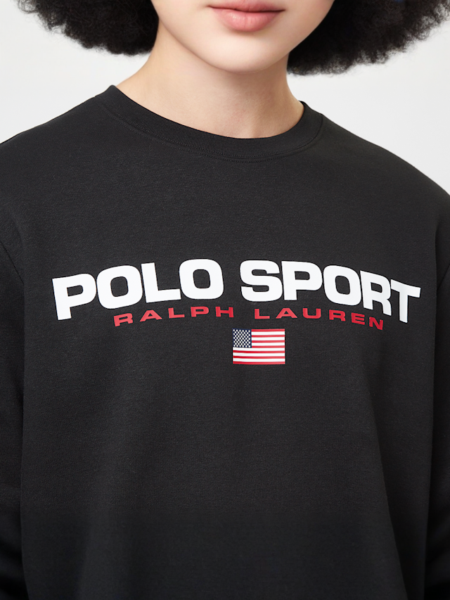 Polo Sport Ralph Lauren, LSCNM5-Long Sleeve-Knit, black, Image 3 of 4