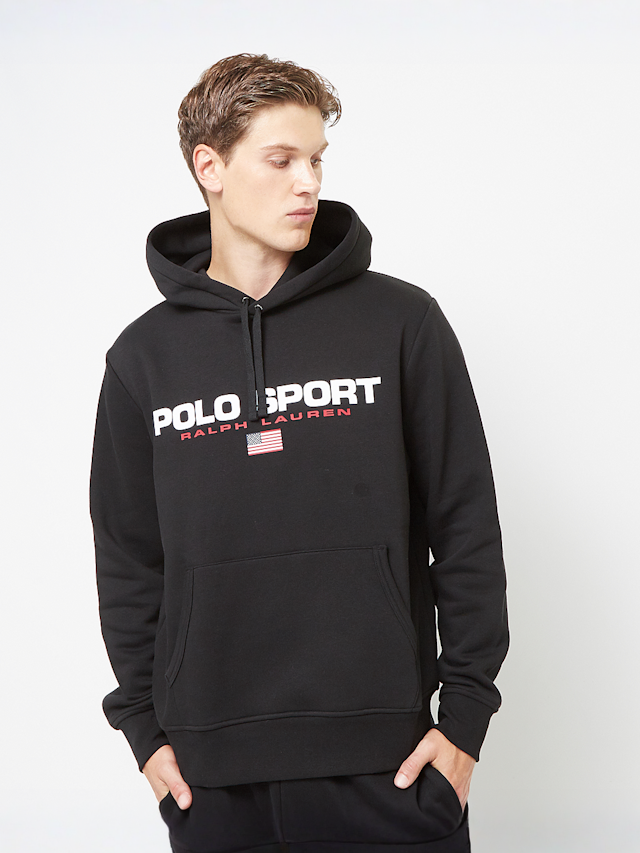Polo Sport Ralph Lauren, LSPOHOODM6-Long Sleeve-Sweatshirt, black, Image 1 of 4