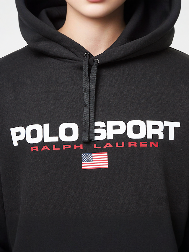 Polo Sport Ralph Lauren, LSPOHOODM6-Long Sleeve-Sweatshirt, black, Image 3 of 4