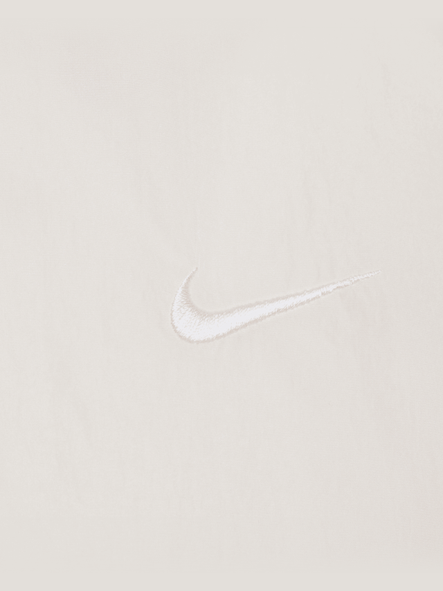 Nike, Sportswear Essential Woven UV Longsleeve Vneck Crew, beige, Image 4 of 5