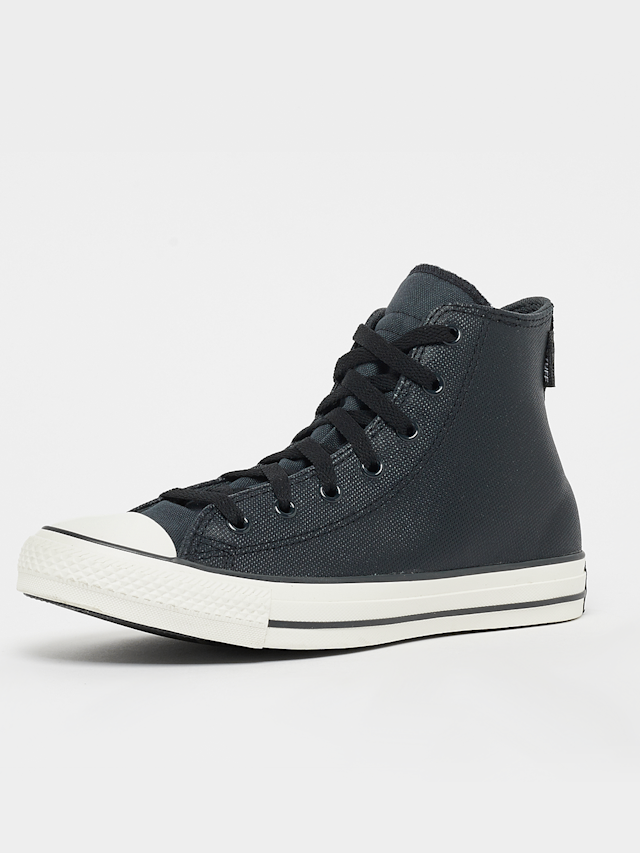 Converse, Chuck Taylor All Star Water Repellent Leather (GS), black, Image 2 of 5