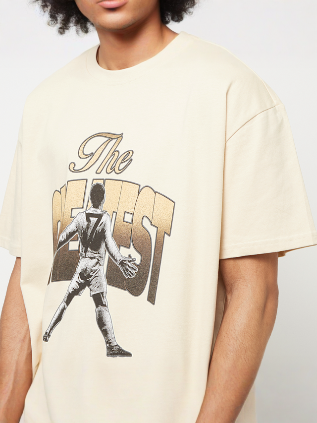Upscale by Mister Tee, Greatest Heavy Oversize Tee, beige, Image 3 of 4