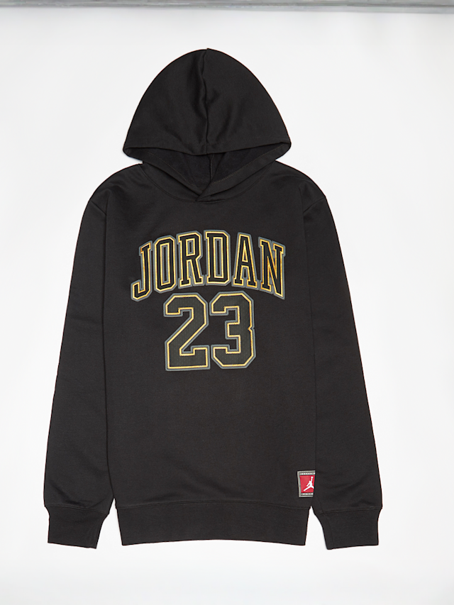 Jordan, High Brand Read Fleece Hoodie, black, Image 1 of 4