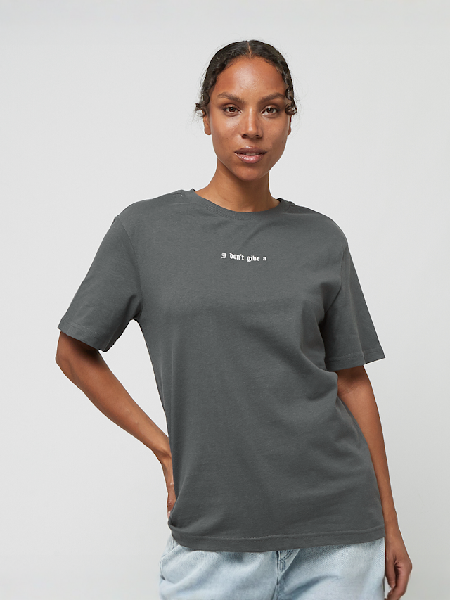 Miss Tee, I Don't Give A F Tee, grey, Image 2 of 5