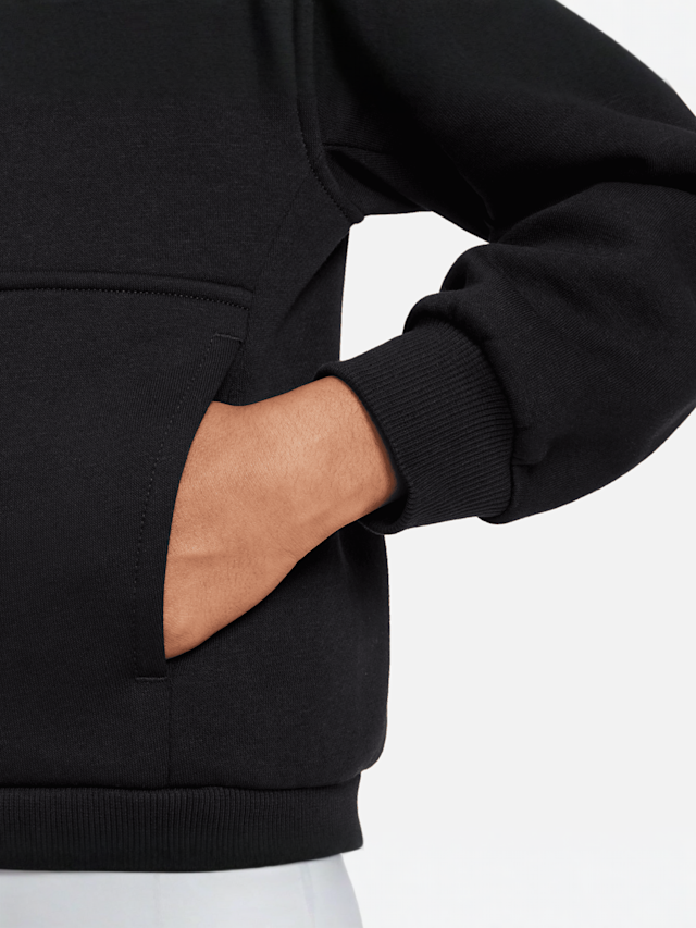 Nike, Sportswear Club Fleece Hoodie LBR, black, Image 4 of 5