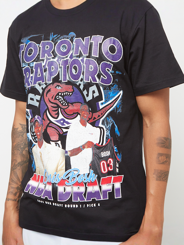 Mitchell & Ness, NBA Draft Day Tee Toronto Raptors, black, Image 3 of 4