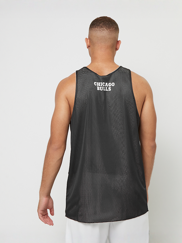 Mitchell & Ness, NBA Reversible Mesh Practice Tank Vintage Logo LA Lakers, black, Image 3 of 9