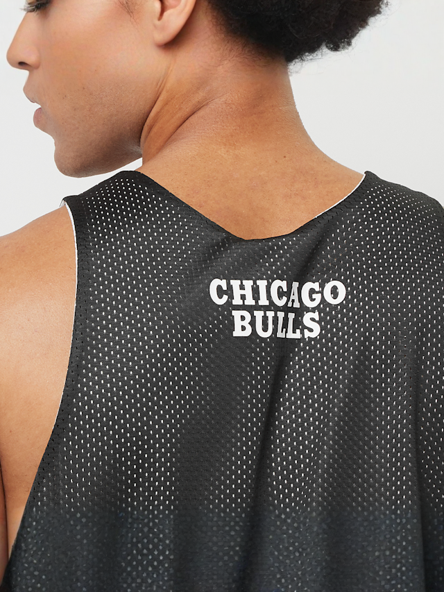 Mitchell & Ness, NBA Reversible Mesh Practice Tank Vintage Logo LA Lakers, black, Image 6 of 9
