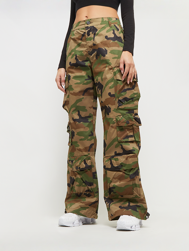 Smoke Rise, Wid Leg Pants, camouflage, Image 1 of 7