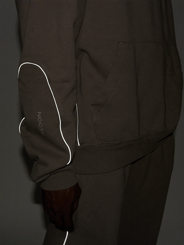 Nike Nocta, NRG Fleece Hoodie, grey, Image 7 of 9