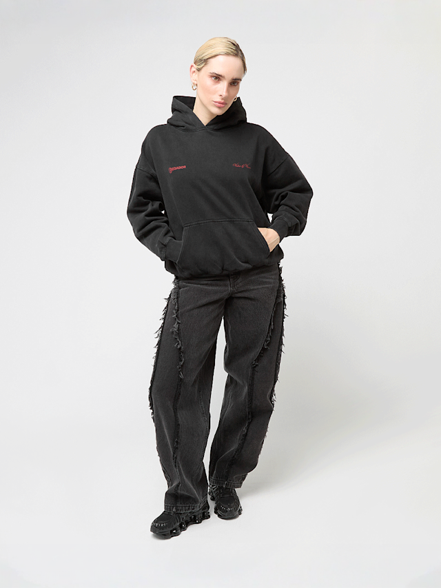 Pegador, Fia Oversized Hoodie, black, Image 6 of 6