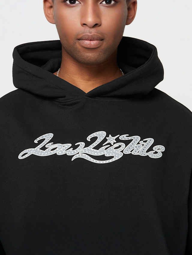 Low Lights Studios, Shining Lights Hoodie, black, Image 3 of 4